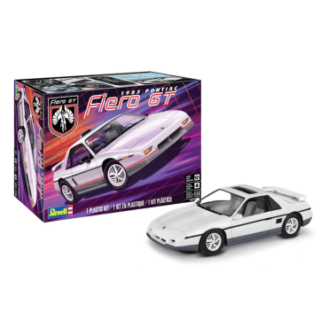 KIT PARA MONTAR REVELL PONTIAC FIERO GT 1985 1/24 79 PEÇAS REV 85-4573 14573